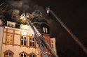 Feuer 3 Dachstuhlbrand Koeln Muelheim Gluecksburgstr P102